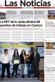 Portada de Las Noticias 12 de Diciembre de 2014