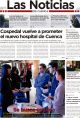 Portada de Las Noticias 24 de Octubre de 2014