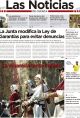 Portada de Las Noticias 1 de Agosto de 2014