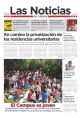 Portada de Las Noticias 9 de Mayo de 2014